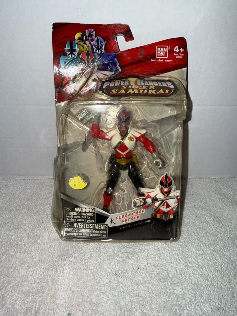 Power Rangers Super Samurai Red Ranger Action Figure - Red, Black, White